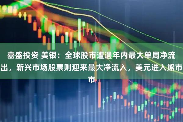 嘉盛投资 美银：全球股市遭遇年内最大单周净流出，新兴市场股票则迎来最大净流入，美元进入熊市