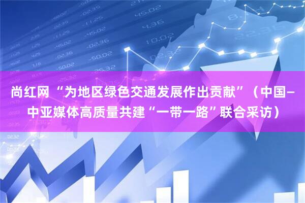尚红网 “为地区绿色交通发展作出贡献”（中国—中亚媒体高质量共建“一带一路”联合采访）