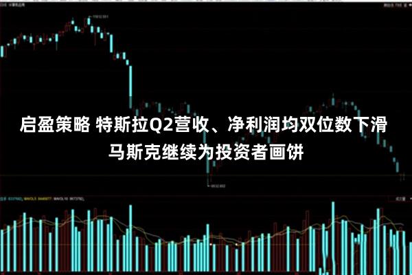 启盈策略 特斯拉Q2营收、净利润均双位数下滑 马斯克继续为投资者画饼