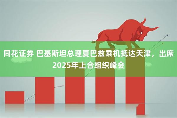 同花证券 巴基斯坦总理夏巴兹乘机抵达天津，出席2025年上合组织峰会