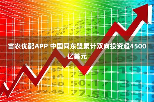 富农优配APP 中国同东盟累计双向投资超4500亿美元